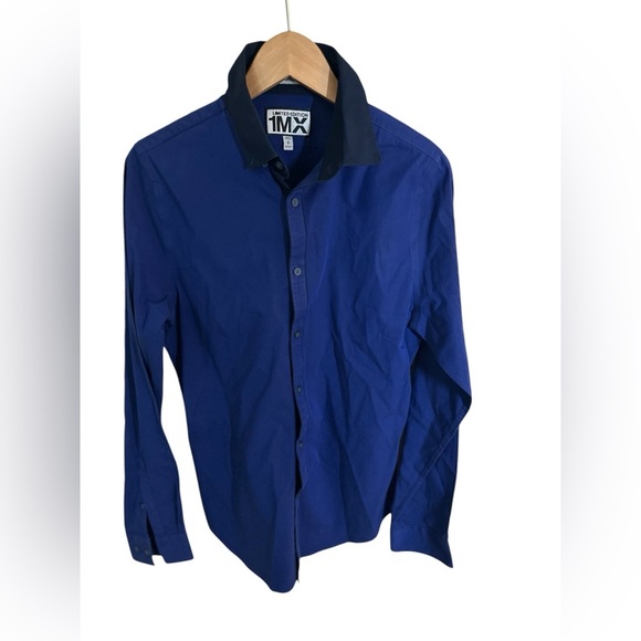 Express Limited Edition 1MX Men’s Button Down Shirt‎ Size S (14-14.5 neck) - Picture 1 of 4